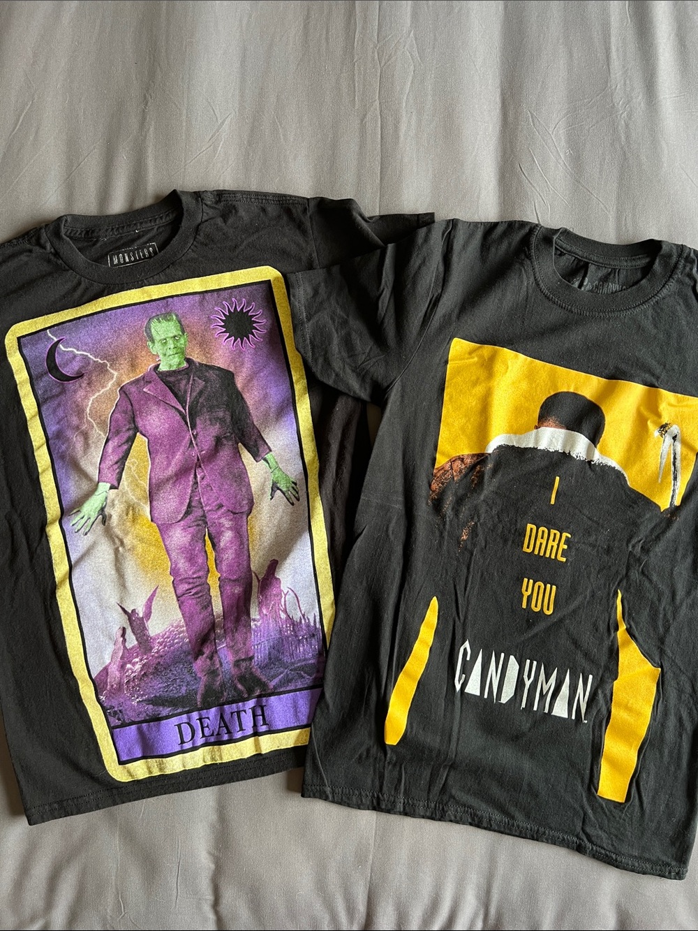 Screen print horror t shirts